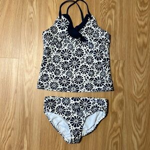 Lands End Girls Tankini Swimsuit, size 10